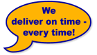 We deliver!